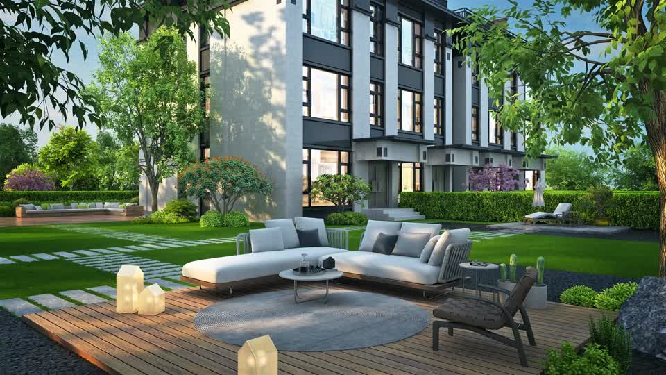 阳台 阳台景观模型-现代场景模型库-3ds Max(.max)模型下载-cg模型网