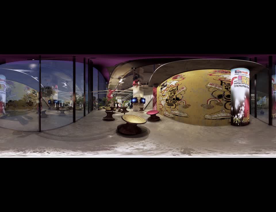 VR全景360°视频 室内艺术空间模型-现代场景模型库-3ds Max(.max)模型下载-cg模型网