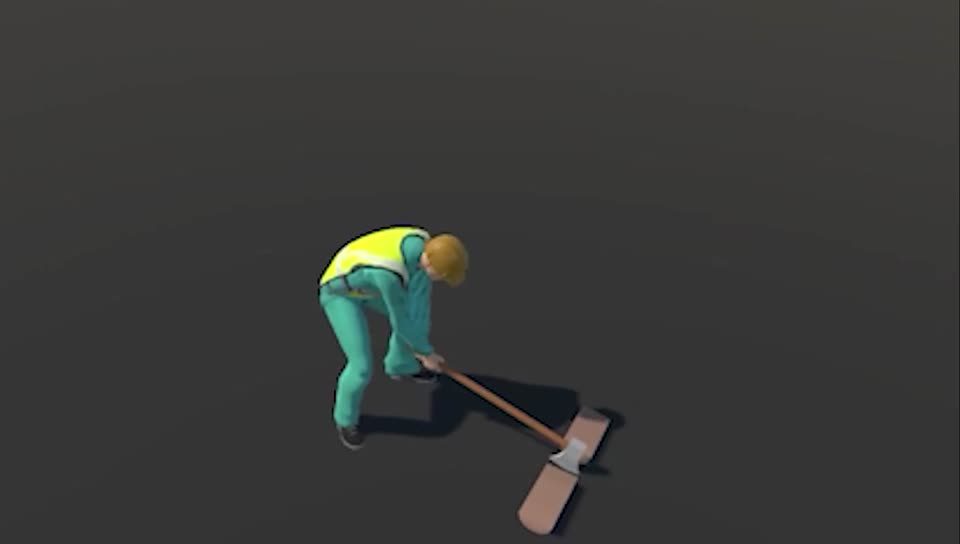 工人砍柴动画 劈柴循环动画模型-男人模型库-FBX(.fbx)模型下载-cg模型网