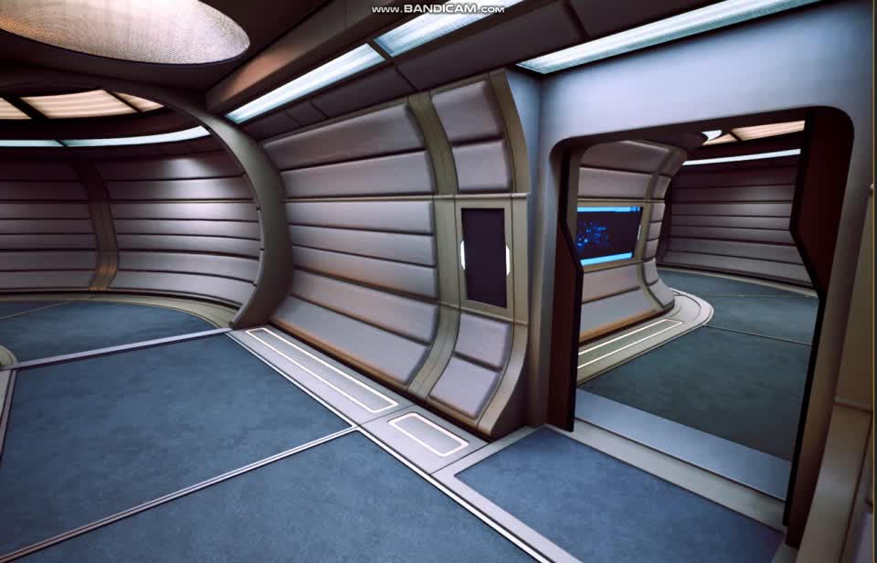 UE4UE5复古科幻太空走廊基地室内环境模型-科幻场景模型库-FBX(.fbx)模型下载-cg模型网
