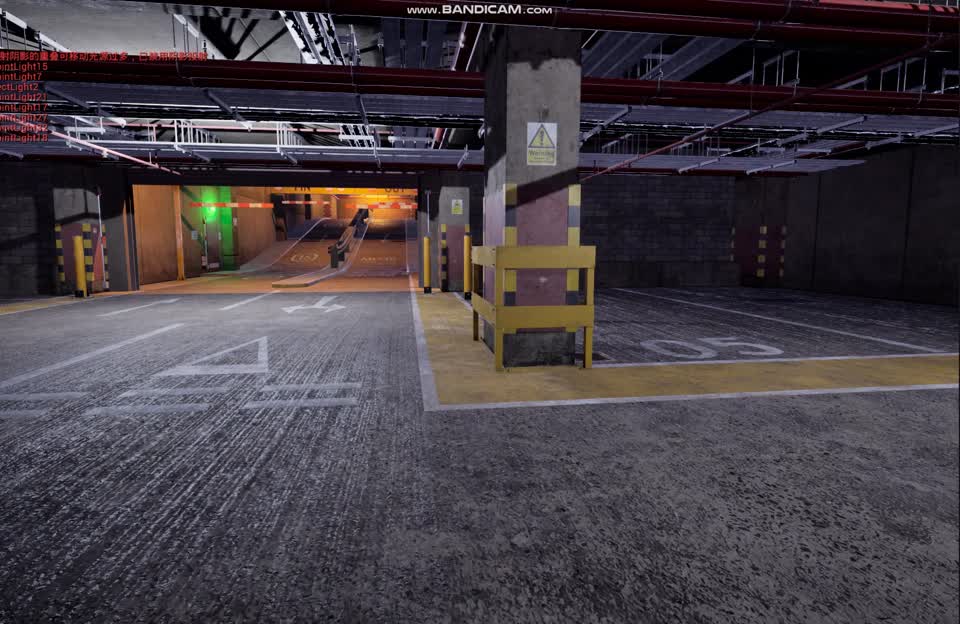 UE5.2地下车库 地下停车场模型-现代场景模型库-FBX(.fbx)模型下载-cg模型网