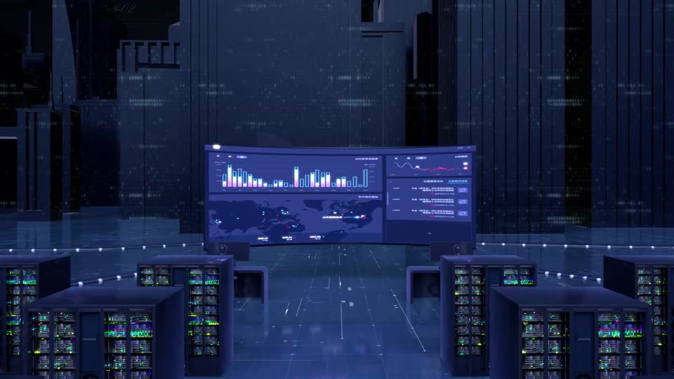 AI 大数据模型-科幻场景模型库-Cinema 4D(.c4d)模型下载-cg模型网