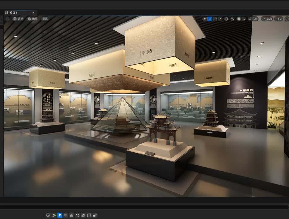 UE5古建博物馆 历史展馆模型-现代场景模型库-Unreal Engine模型下载-cg模型网