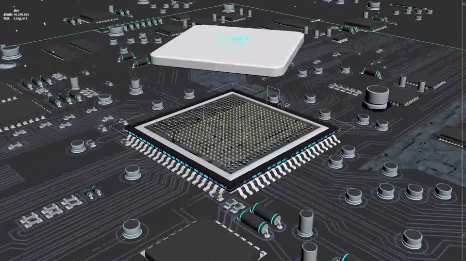 cpu 科技模型-现代场景模型库-3ds Max(.max)模型下载-cg模型网