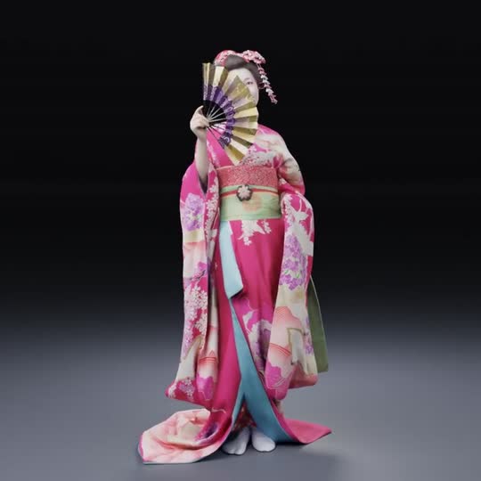 歌姬 歌妓模型-女人模型库-Blender(.blend)模型下载-cg模型网