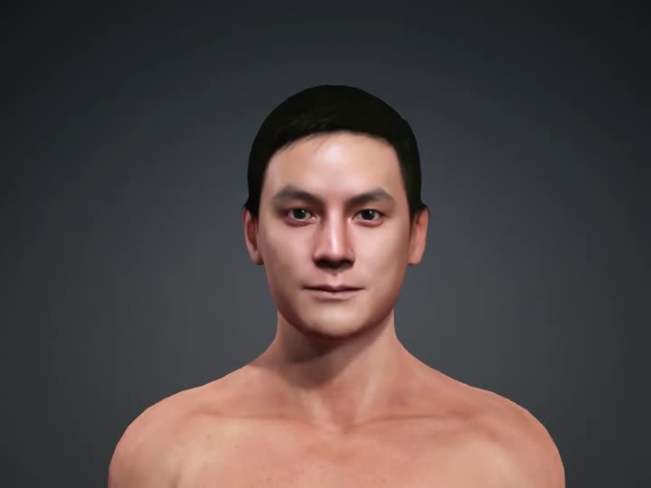经典帅哥 写实男性虚拟人模型-男人模型库-3ds Max(.max)模型下载-cg模型网