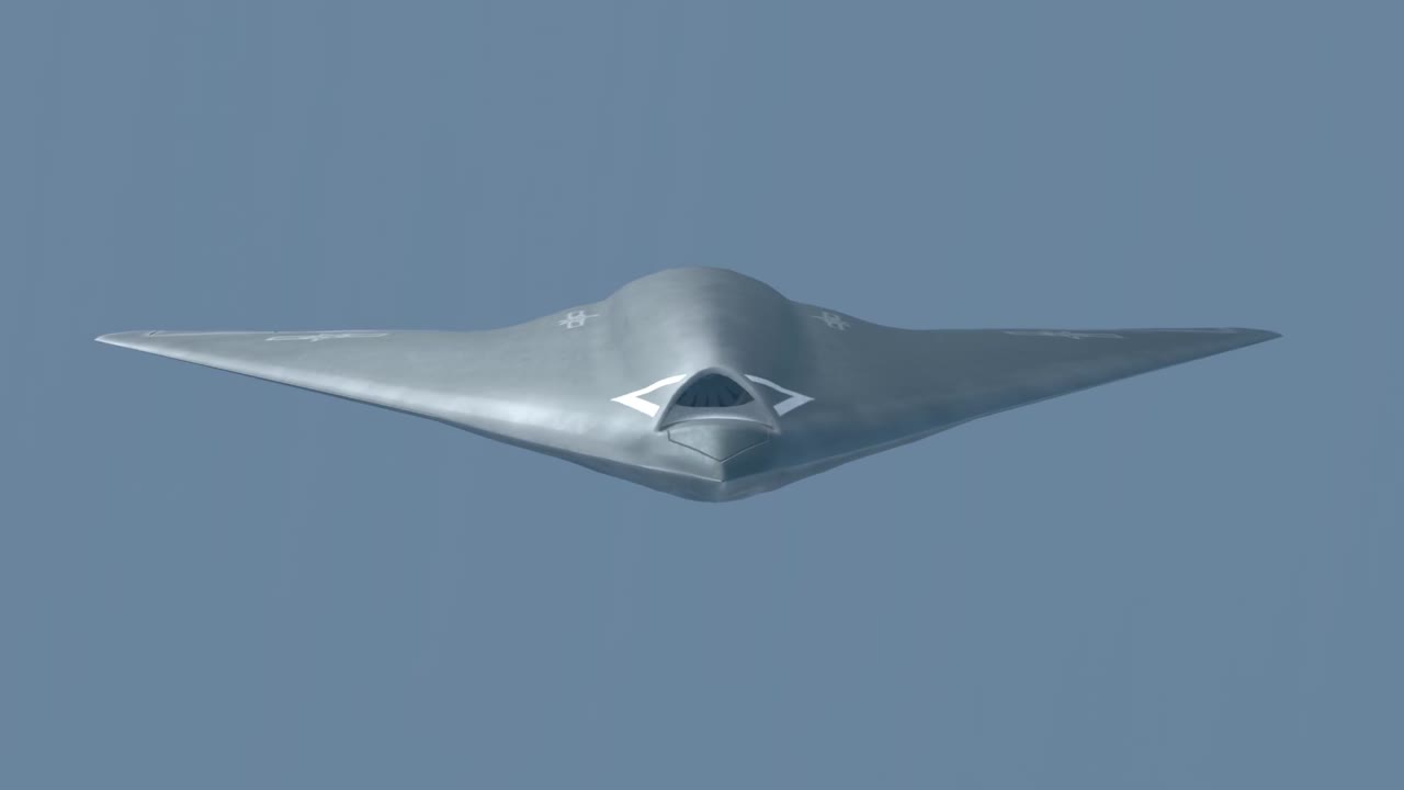 攻击-11隐身无人机中国空军玄龙08忠诚僚机GJ11攻击11模型-其他器械模型库-Blender(.blend)模型下载-cg模型网
