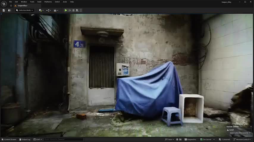UE5虚幻5写实扫描巷子街区贫民区游戏地编道具场景工程素材模型-现代场景模型库-Unreal Engine模型下载-cg模型网